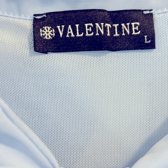 French Retro 3D Circle Detail Chiffon Bow Neck Tie Sheer Blouse Euro Billowy L - Picture 7 of 7